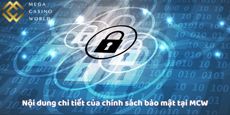 Nội dung chi tiết của chính sách bảo mật tại MCW