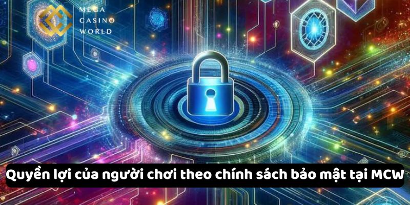 Quyền lợi của người chơi theo chính sách bảo mật tại MCW