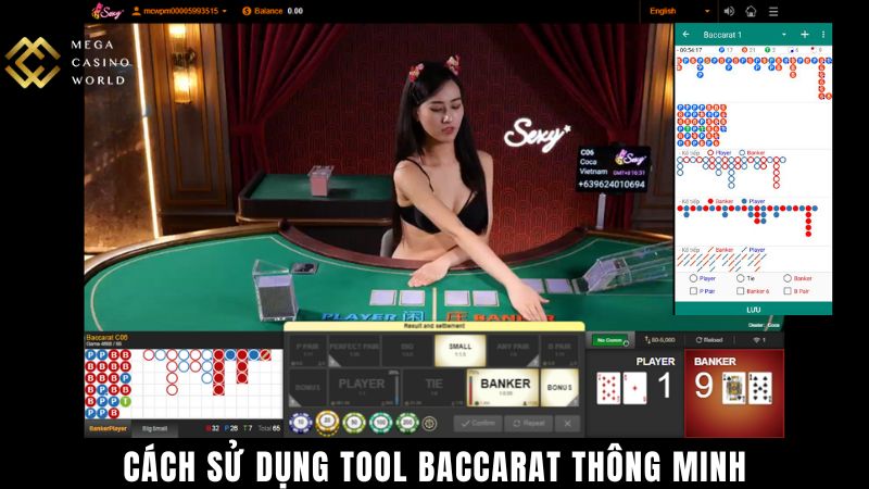 Cách Sử Dụng Tool Baccarat Thông Minh